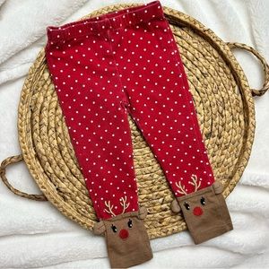 18m Reindeer Leggings